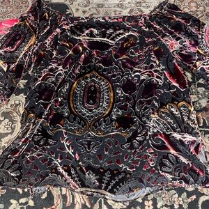 Alice Olivia Top Velvet